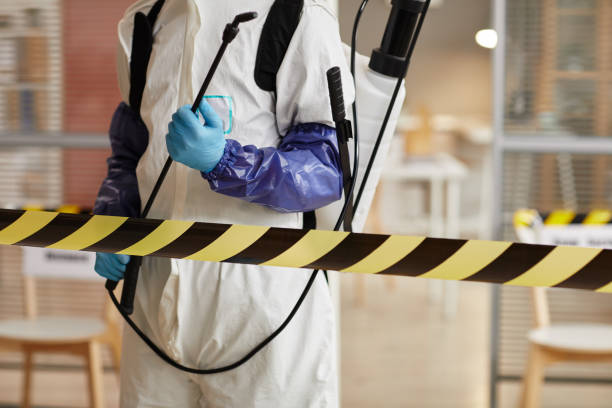 Professional Sewage Cleanup technician working in Friendship, WI